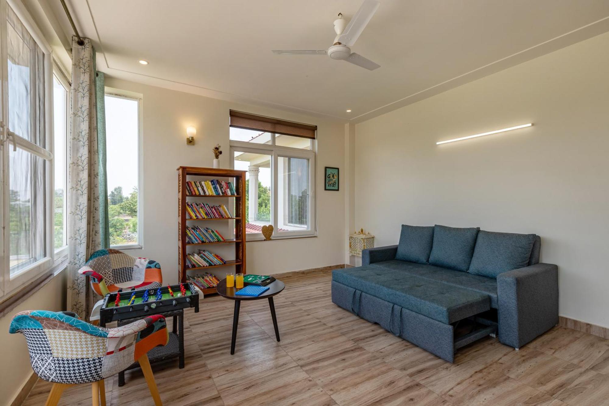 Alaya Stays Raga 2Bhk Farmstay With An Entertainment Lounge Sohna Exterior foto