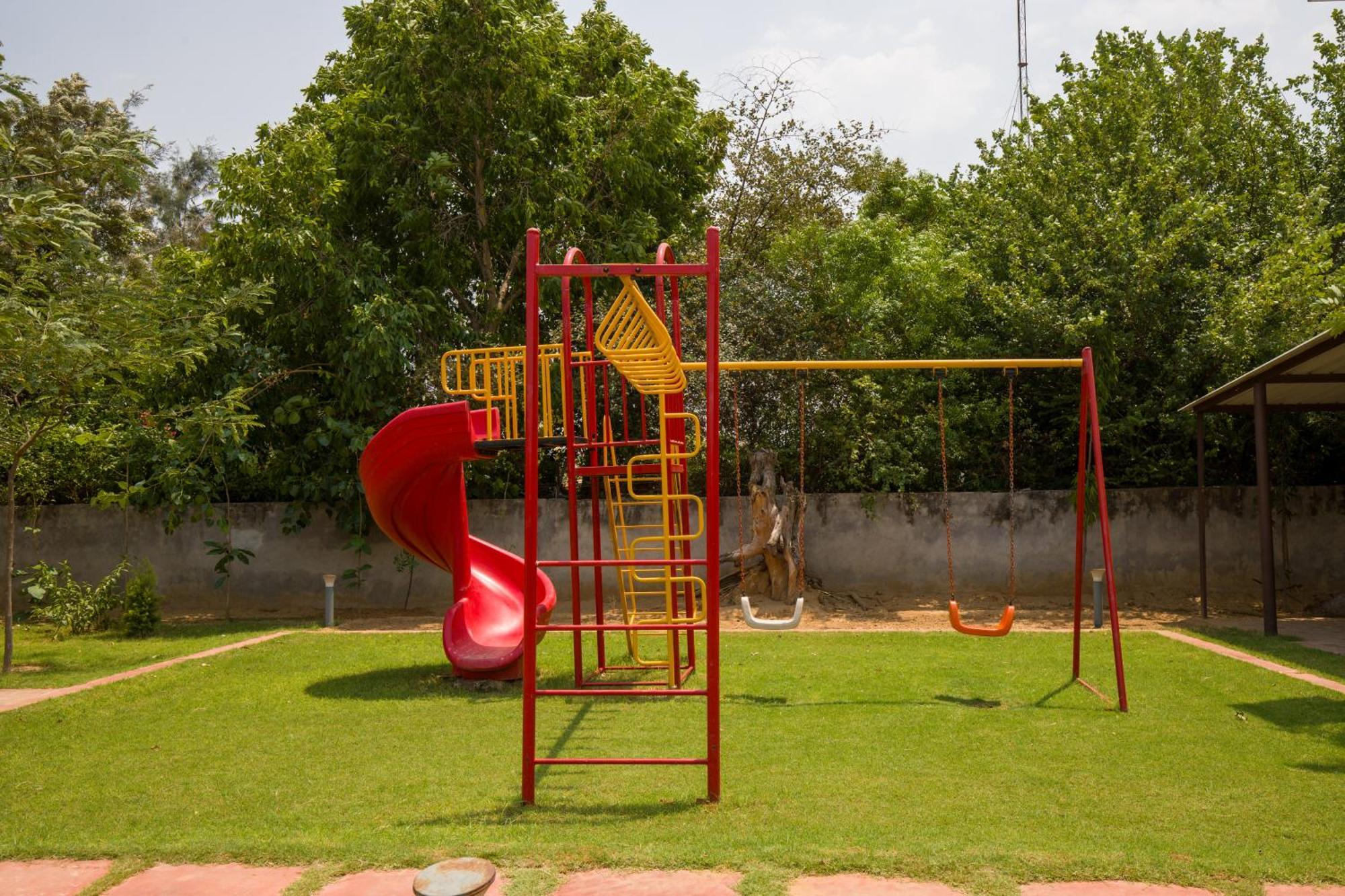 Alaya Stays Raga 2Bhk Farmstay With An Entertainment Lounge Sohna Exterior foto